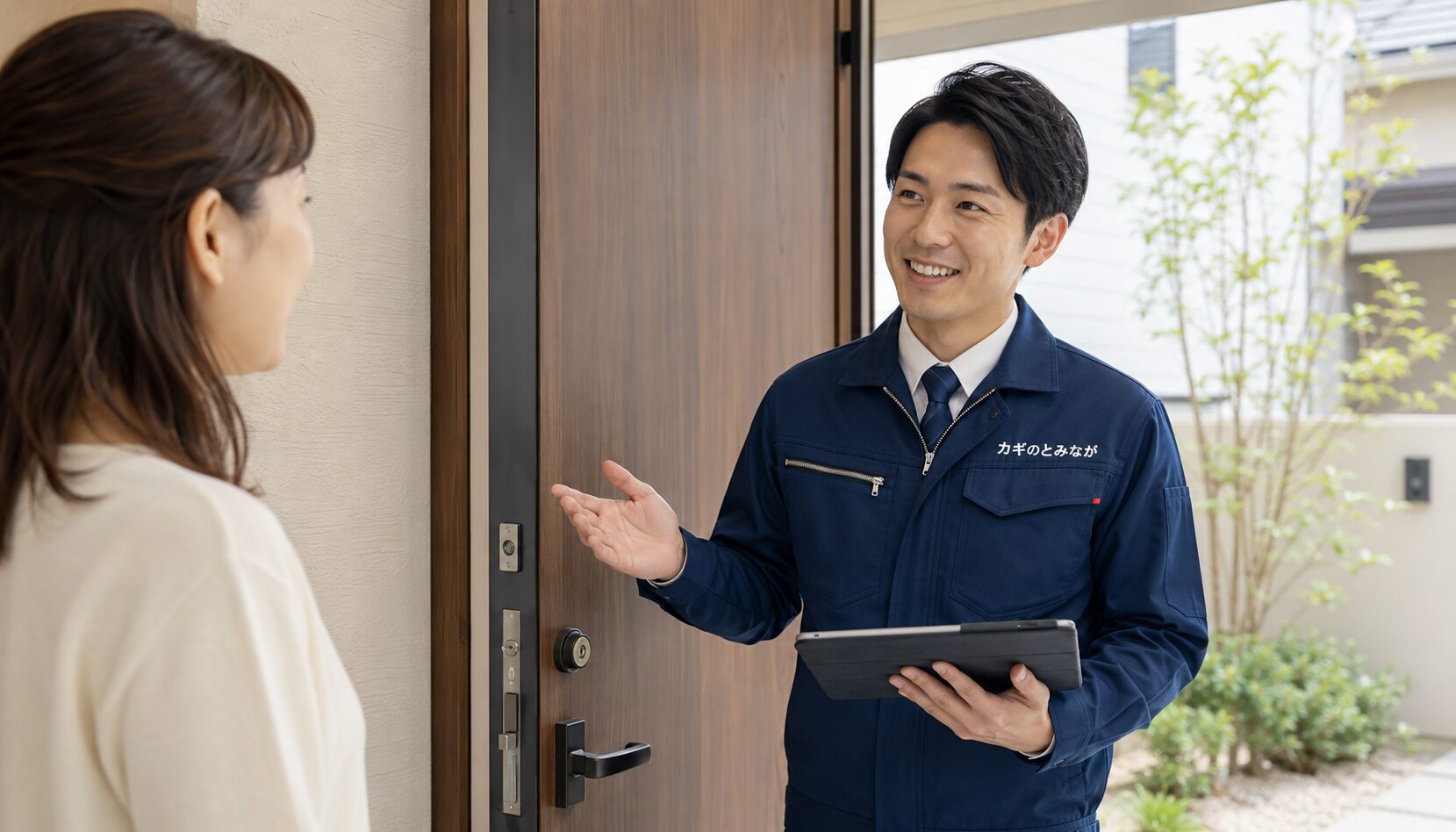 カギのとみながの料金説明イメージ