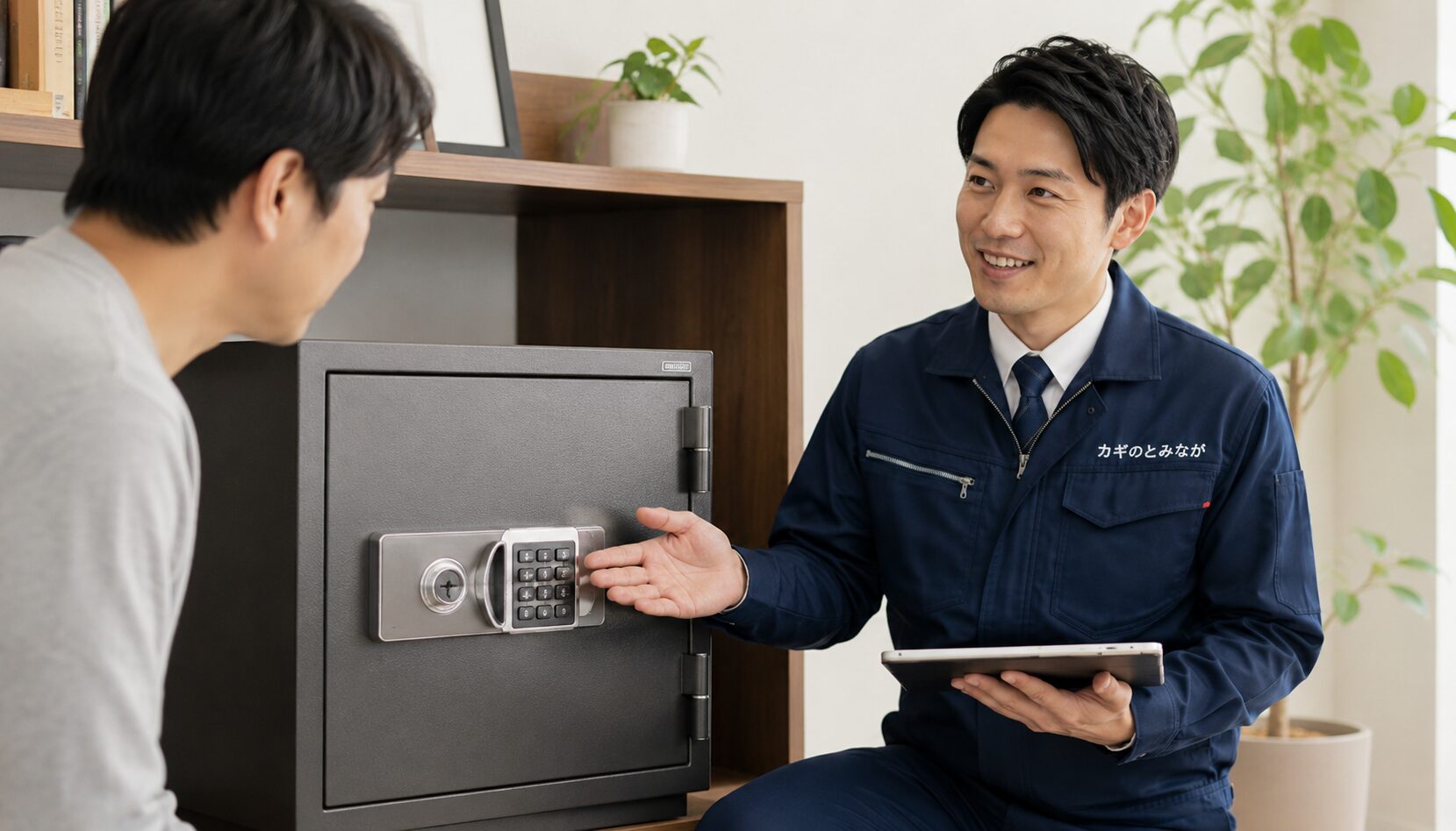 金庫の鍵トラブル対応のイメージ