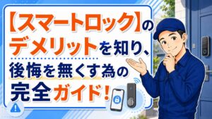 【スマートロック】のデメリットを知り、後悔を無くす為の完全ガイド！