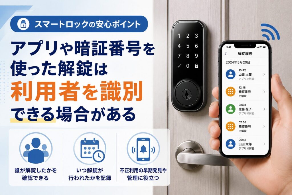 スマートロックの防犯性と潜むリスク！空き巣対策に有効な機能と導入前 